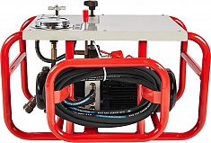 Гидростанция гидравлического стыкового сварочного аппарата для пэ труб Gas Fusion Red-450