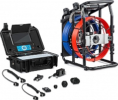 Проталкиваемая система видеоинспекции канализационных труб Rotorica 3499F-Dual-20