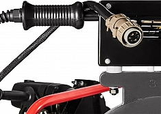 Разъем электрокабеля нагревателя гидравлического стыкового сварочного аппарата для полиэтиленовых труб Gas Fusion Red-355